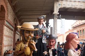 Carnival Parade In Madrid, Spain