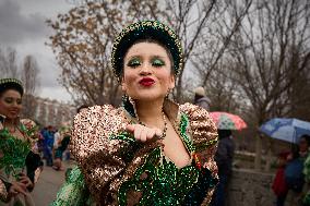 Carnival Parade In Madrid, Spain