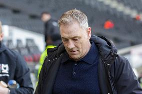 MK Dons v Colchester United - Sky Bet League 2