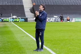 MK Dons v Colchester United - Sky Bet League 2