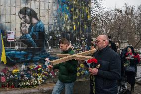 Religious Procession To The Memory Of The Victims Of The Russian Occupation Of Bucha