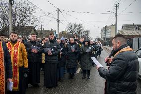 Religious Procession To The Memory Of The Victims Of The Russian Occupation Of Bucha