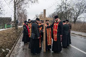 Religious Procession To The Memory Of The Victims Of The Russian Occupation Of Bucha