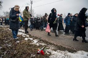 Religious Procession To The Memory Of The Victims Of The Russian Occupation Of Bucha