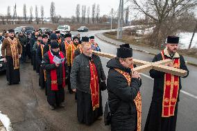 Religious Procession To The Memory Of The Victims Of The Russian Occupation Of Bucha