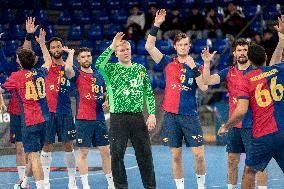 FC Barcelona V Bathco BM Torrelavega Asobal Handball Spanish League