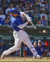 Baseball: MLB spring training