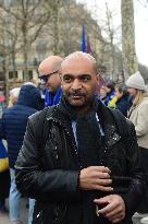 Demonstration in Support of Ukraine - Paris