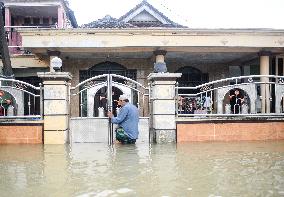 Flood Water After Heavy Rain - Indonesia