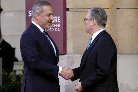 Arrivals at Summit on Ukraine - London