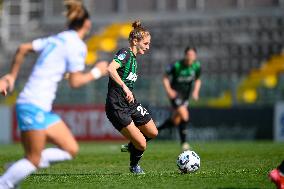 CALCIO - Serie A Femminile - US Sassuolo vs Napoli Femminile