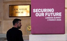 Arrivals at Summit on Ukraine - London