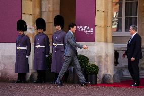 Arrivals at Summit on Ukraine - London