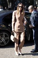 MFW - Giorgio Armani Arrivals