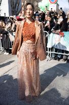 MFW - Giorgio Armani Arrivals
