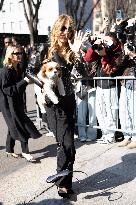 MFW - Giorgio Armani Arrivals