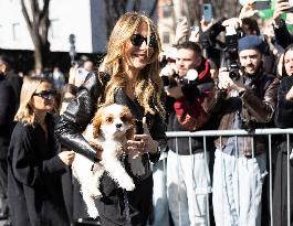 MFW - Giorgio Armani Arrivals