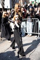 MFW - Giorgio Armani Arrivals