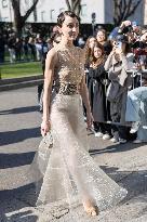 MFW - Giorgio Armani Arrivals