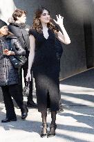 MFW - Giorgio Armani Arrivals