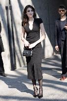 MFW - Giorgio Armani Arrivals