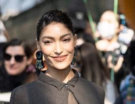 MFW - Giorgio Armani Arrivals