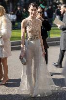 MFW - Giorgio Armani Arrivals