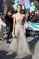 MFW - Giorgio Armani Arrivals