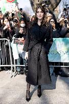 MFW - Giorgio Armani Arrivals