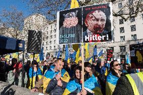 Rally For Ukraine In London