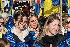 Rally For Ukraine In London