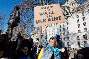 Rally For Ukraine In London