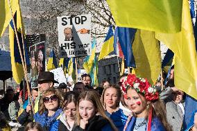 Rally For Ukraine In London