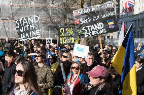 Rally For Ukraine In London