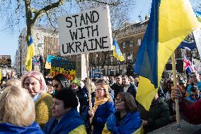 Rally For Ukraine In London