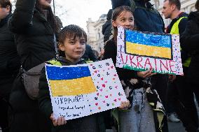 Rally For Ukraine In London