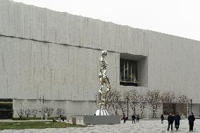 Giant Machina Sculpture in Shanghai