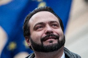 Pro-Ukraine Sit-in In Rome