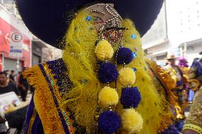 Bolivian Carnival Street In The City Of São Paulo, Brazil