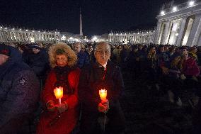 Rosary Prayer for Pope Francis' Health - Vatican