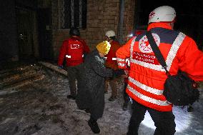 Kharkiv hospital gets damaged by Russian drone attack