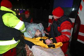 Kharkiv hospital gets damaged by Russian drone attack