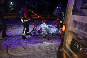 Kharkiv hospital gets damaged by Russian drone attack