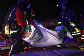 Kharkiv hospital gets damaged by Russian drone attack