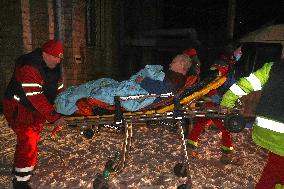 Kharkiv hospital gets damaged by Russian drone attack