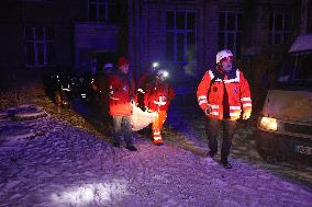 Kharkiv hospital gets damaged by Russian drone attack