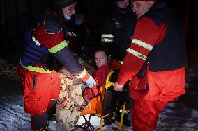 Kharkiv hospital gets damaged by Russian drone attack