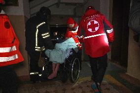 Kharkiv hospital gets damaged by Russian drone attack