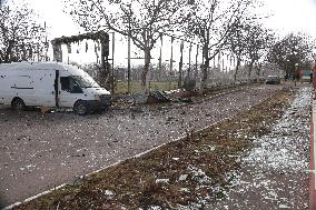 Russian drone attack damages FC Chornomorets training ground in Odesa