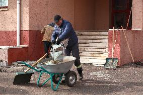 Russian drone attack damages FC Chornomorets training ground in Odesa